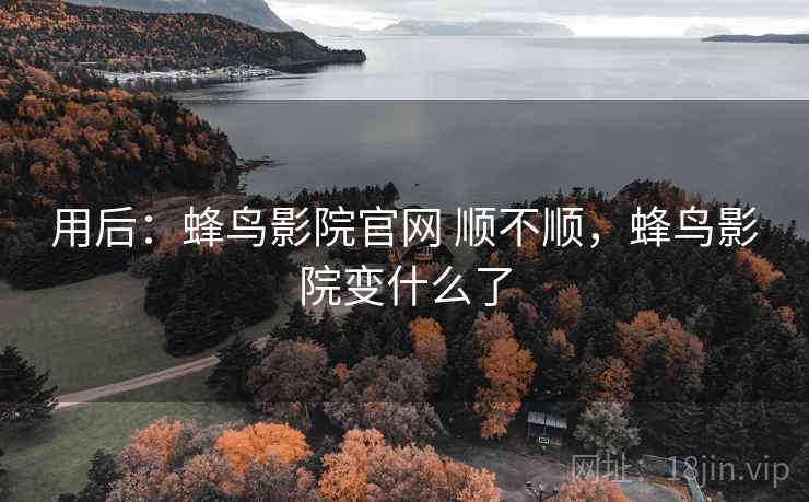 用后：蜂鸟影院官网 顺不顺，蜂鸟影院变什么了