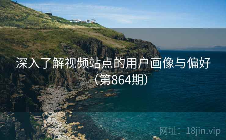 深入了解视频站点的用户画像与偏好（第864期）